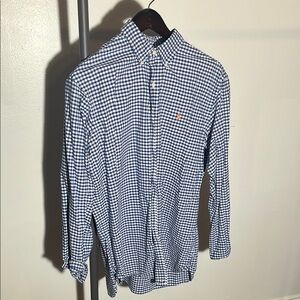 Polo by Ralph Lauren Men's Blue Checkered Shirt